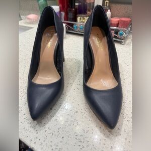 Stylish Navy Heels by Michael Kors